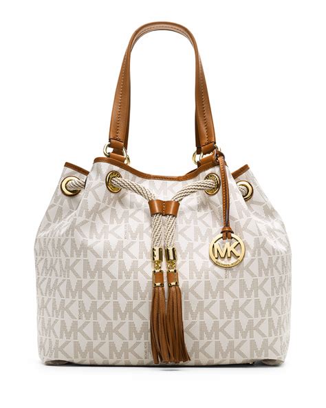 large tan michael kors bag|Michael Kors beige bag.